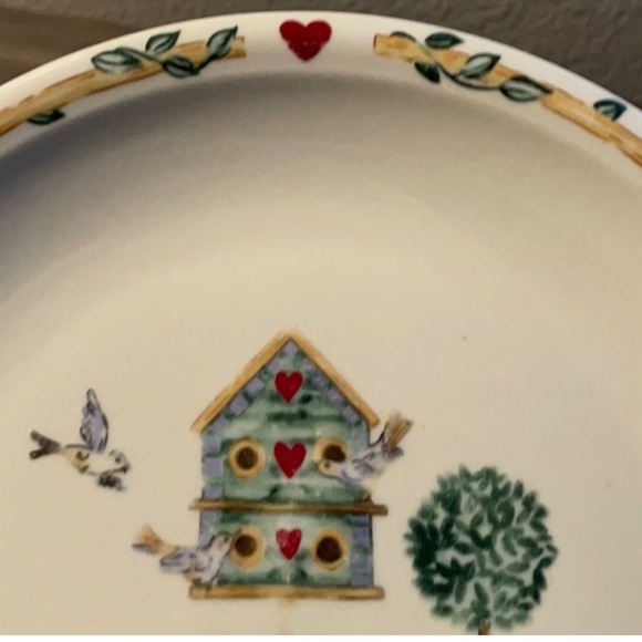 Birdhouse by THOMSON Salad Plate Set of 4 - Picture 6 of 6